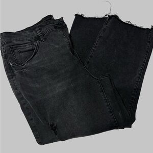 Time and True black straight leg jeans